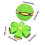 Bouncing Ball for Kids with Collapsible Flying Disc Design 2