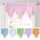 Kitchen curtains solid orange elegant 1 piece 4