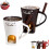 Chocolate Fondue Cup with Fork and Candle 1