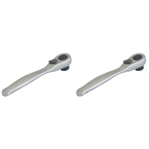 2pcs 1/4Inch Ratchet Handle 72 Teeth Small Hand Repair Tools Wrench Quick Release Spanner Tool Accessories