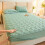 Protège-matelas imperméable King Size 76 x 80 pouces vert 2