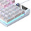 Mechanical Gaming Keyboard USB RGB Backlit White 4