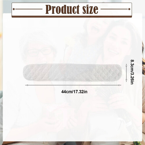 Cotton Bra Liners Sweat-Absorbent Reusable 2-Pack 2