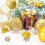 Wooden Snowflake Ornaments Beige 100pcs 6