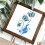 Flower Stencil Set Reusable 17-Piece 2.9" x 5.9" 6
