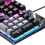 Mechanical Gaming Keyboard USB RGB Backlit Gray Black 4