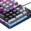 Mechanical Gaming Keyboard USB RGB Backlit Black Gray 4