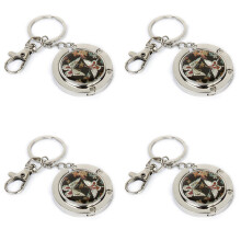 4X Bag Holder Bag Hangers Bag Hook Butterfly Model with Keychain