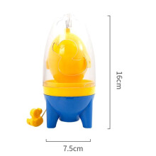 2X Egg Yolk Shaker -Mixing Whisk Eggs Spin Mixer Stiring Maker Puller Manual Egg Shake Tool Kitchen Cooking Baking Tools