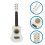 Masteelf Acoustic Guitar Wooden 21 Inch 6 String 2