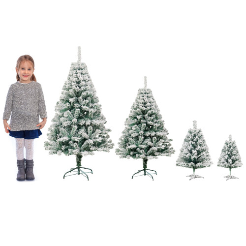 Christmas Tree 4ft Unlit Spruce Pine with Metal Stand 2