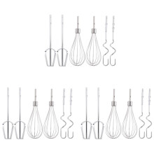 6X Electric Egg Mixer Parts Set Blender Egg Beater Suit for Electric Balloon Whisk Kitchen Accessories
