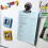 Black Magnetic Clips for Fridge and Whiteboard 50 Pack 4