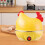 Electric Egg Cooker Yellow Chicken Shape 7-Egg 2
