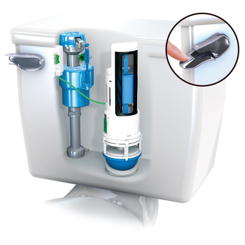 Danco HydroRight water-saving toilet repair kit with dual 2