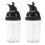 2X Easy Grips Salad Dressing Shaker Dispenser Leakproof Container Bottle Universal Sauces Mixer with Scales A 1