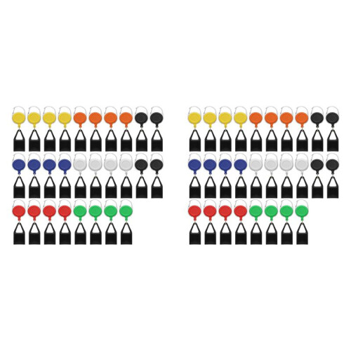 56 Pcs Retractable Lighter Holder Keychain Assorted Color, Lighter Keychains with Single Lighter Clip