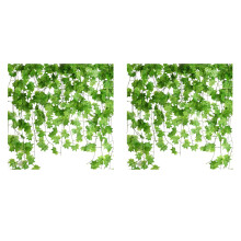 36 Pcs 7.5Ft Artificial Maple Leaves Hanging Vines, Fake Ivy Garland Hanging Plants for Garden Wedding Party Decorations