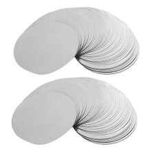 300 Pcs 3 Inch Silver Wine Pourer Discs Drip-Proof Drip Pouring pour Spout pour Wine Thin Slice