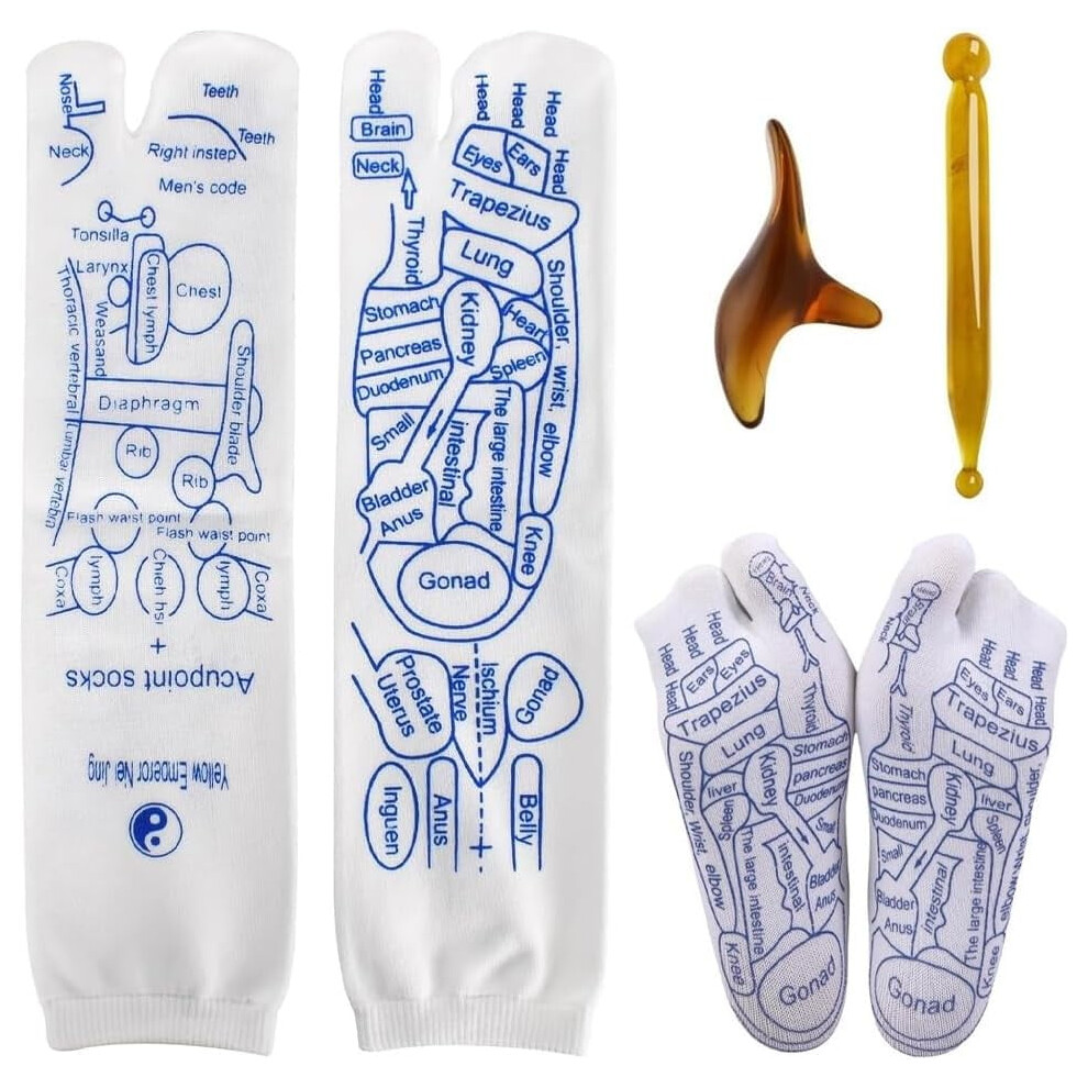Reflexology Socks with Massage Tools for Stress Relief