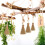 Mini artificial straw broom Halloween decoration 1 piece 5