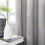 Blackout Curtains Moroccan Gold Pattern Thermal Insulated 1