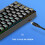 Banghong RGB backlit compact USB-C gaming keyboard black 6