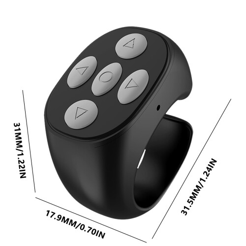 Bezdrátový dálkový ovladač Ring Bluetooth pro Android iOS 2