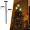 Black Triple Tree Topper for Christmas Candelabra 1PC 7