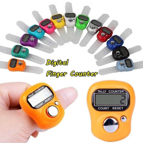Electronic row counter LCD display5-digit battery powered 2