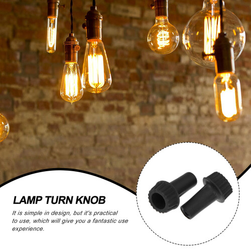 20Pcs High Grade Material Lamp Turn Knob for Lamp Switch Replacement 1