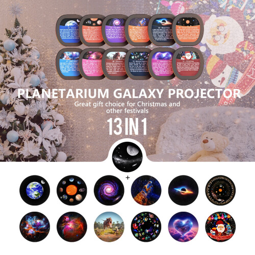Star Projector with Timer and 13 HD Discs 2