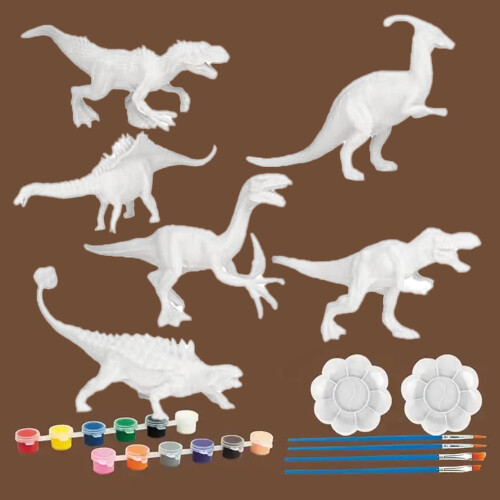 Dinosaur 3D Painting Set for Kids Ages 3-7 1