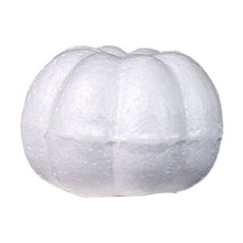 Foam Pumpkin Craft Decoration Polystyrene 3-Pack