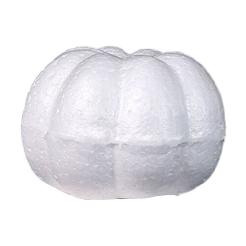Foam Pumpkin Craft Decoration Polystyrene 3-Pack