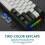 Clavier mécanique de jeu 61 touches RGB blanc 7