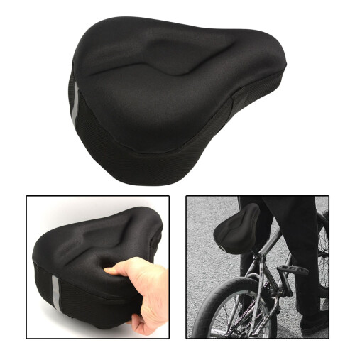 Bike Saddle Comfortable Wide Thick Padded 2