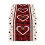 Valentine's Day linen table cover printed flag 1