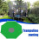 Trampoline Shade Cover UV Resistant Round 12ft 8