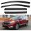 Ζελατινάκια παραθύρων Honda CR-V Προστατευτικά βροχής2017–2022 1