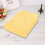 Fleece Throw Blanket 20 x 27.5 Inches Yellow 1