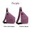 Ανδρικό σακίδιο πλάτης Crossbody Sling από ελαφρύ νάιλον 1 τεμ. 4