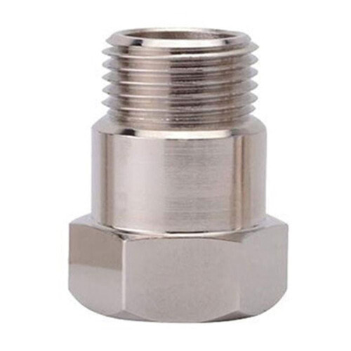 Oxygen Sensor Adapter M18x1.5 Stainless Steel 2 pcs 1