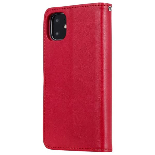 Compatível com iPhone 11 - Capa Carteira/Capa Magnética 2 em 1 - Vermelha 2