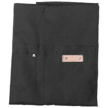 6X B Black Professional Stylist Apron Waterproof Hairdressing Coloring Shampoo Haircuts Cloth Wrap Hair Salon Tool