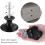 Vintage Cabinet Knobs Antique Style Round Black 12 pcs 4