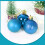 Ailao Christmas tree ball ornaments blue 24 pcs 2