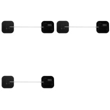Koelkastslot, Combinatieslot voor Koelkastkasten, Laden, Zwaar Uitgevoerd Koelkastslot, Veiligheidsslot 3-Pack