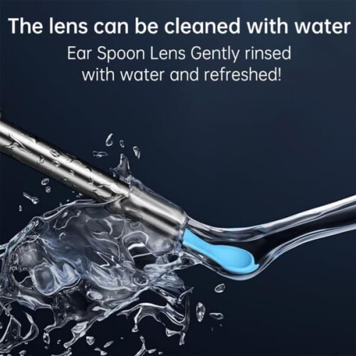Smart ear cleaner with camera wireless black 2
