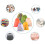 PE drawstring bags waterproof 6 pcs 4
